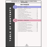 Advanced LR, Formal Logic & Conditional Reasoning